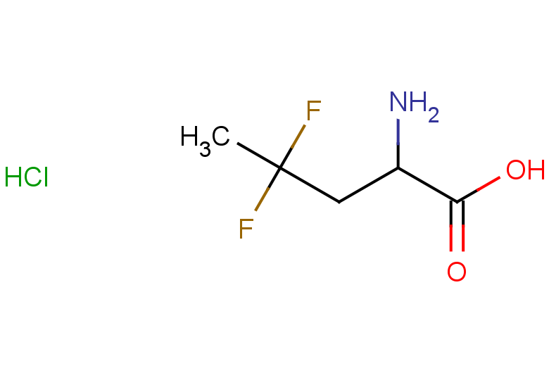 2-amino-4,4-difluoropentanoic acid hydrochloride