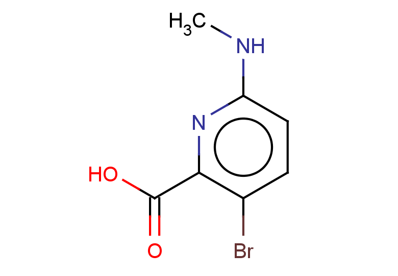 3-bromo-6-(methylamino)pyridine-2-carboxylic acid