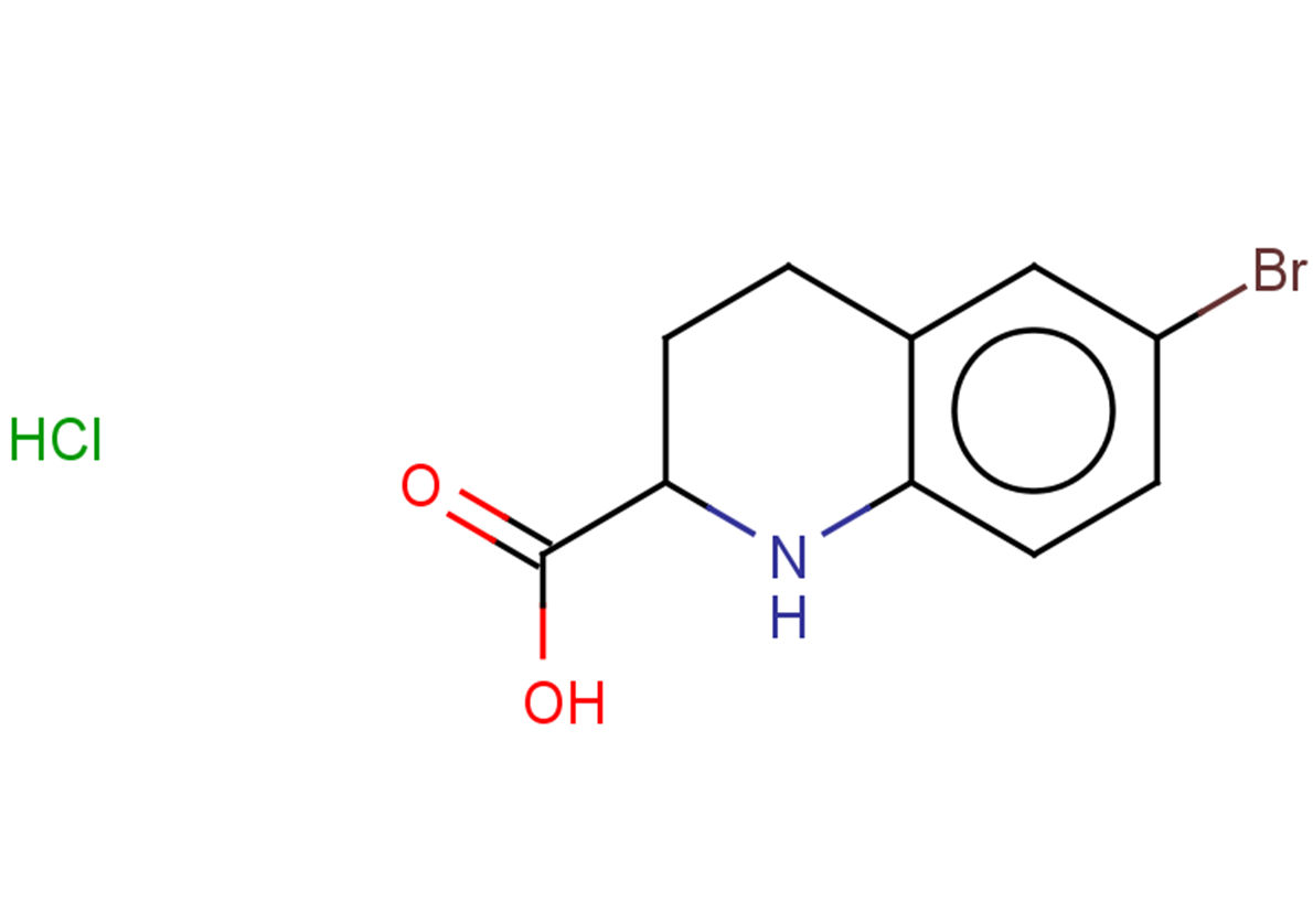 6-bromo-1,2,3,4-tetrahydroquinoline-2-carboxylic acid hydrochloride