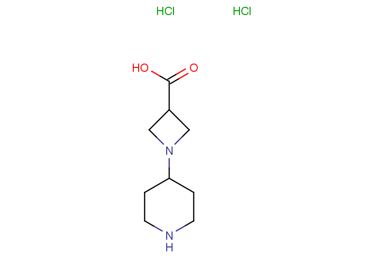 1-(piperidin-4-yl)azetidine-3-carboxylic acid dihydrochloride