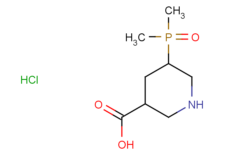 5-(dimethylphosphoryl)piperidine-3-carboxylic acid hydrochloride