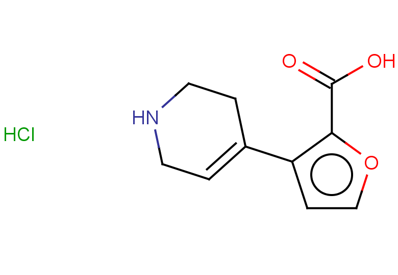 3-(1,2,3,6-tetrahydropyridin-4-yl)furan-2-carboxylic acid hydrochloride