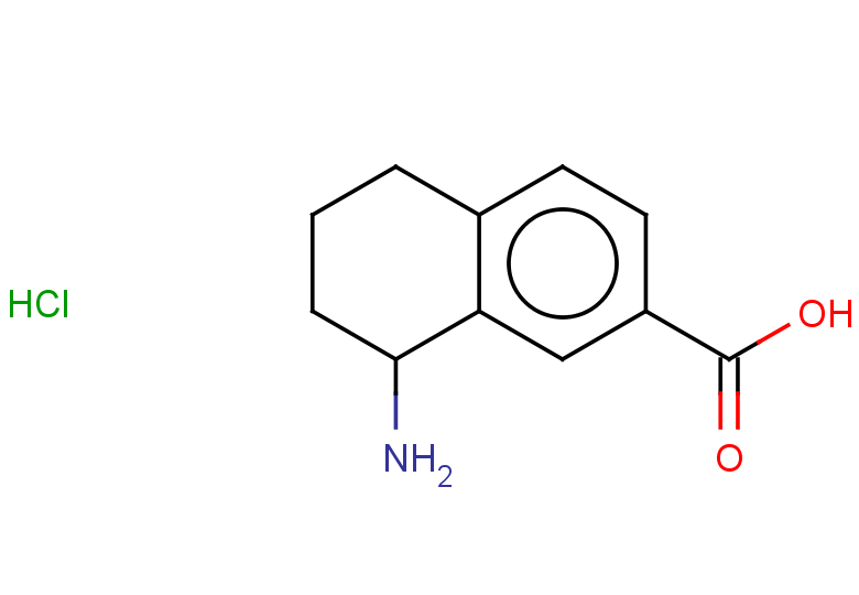 8-amino-5,6,7,8-tetrahydronaphthalene-2-carboxylic acid hydrochloride