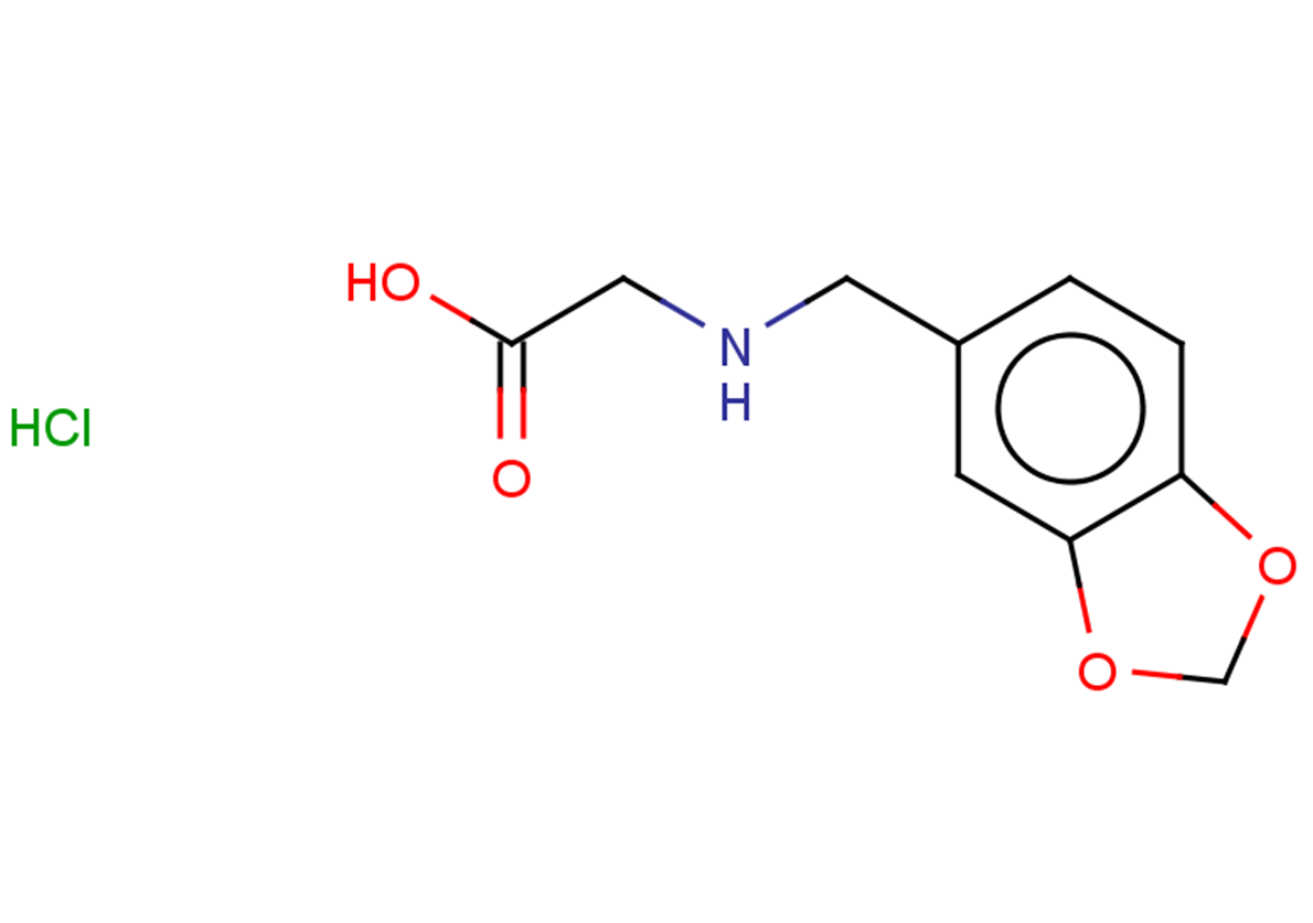 2-{[(1,3-dioxaindan-5-yl)methyl]amino}acetic acid hydrochloride