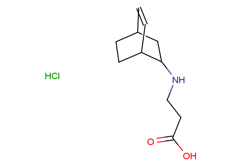 3-({bicyclo[2.2.2]oct-5-en-2-yl}amino)propanoic acid hydrochloride, Mixture of diastereomers