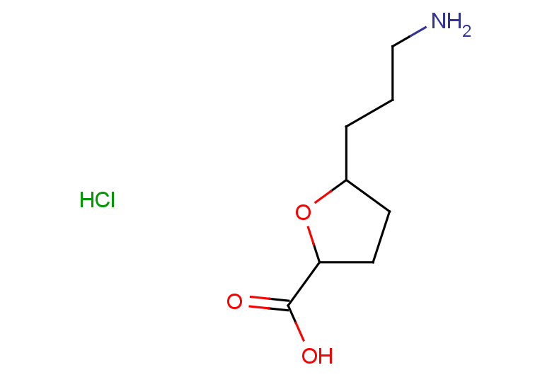 5-(3-aminopropyl)oxolane-2-carboxylic acid hydrochloride