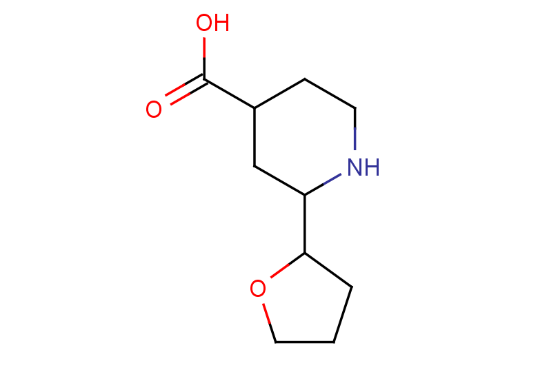 2-(oxolan-2-yl)piperidine-4-carboxylic acid