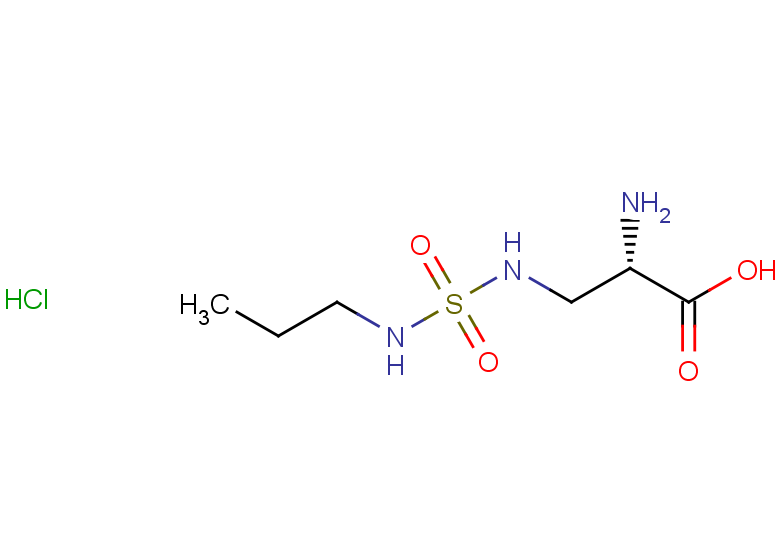 (2S)-2-amino-3-[(propylsulfamoyl)amino]propanoic acid hydrochloride