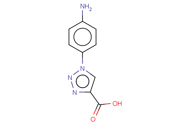 1-(4-aminophenyl)-1H-1,2,3-triazole-4-carboxylic acid