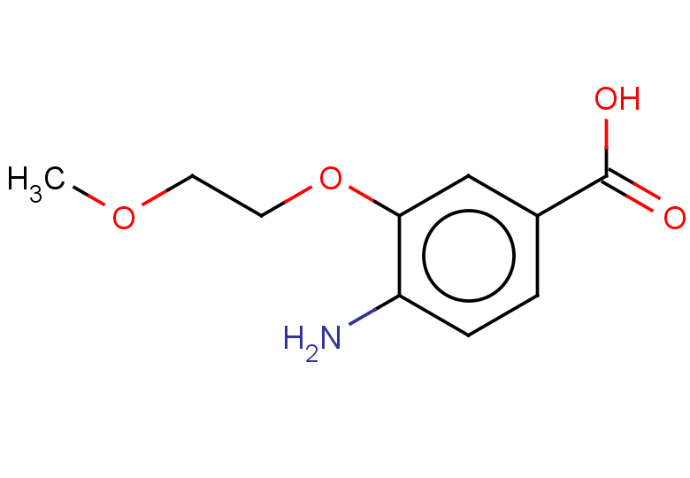 4-amino-3-(2-methoxyethoxy)benzoic acid