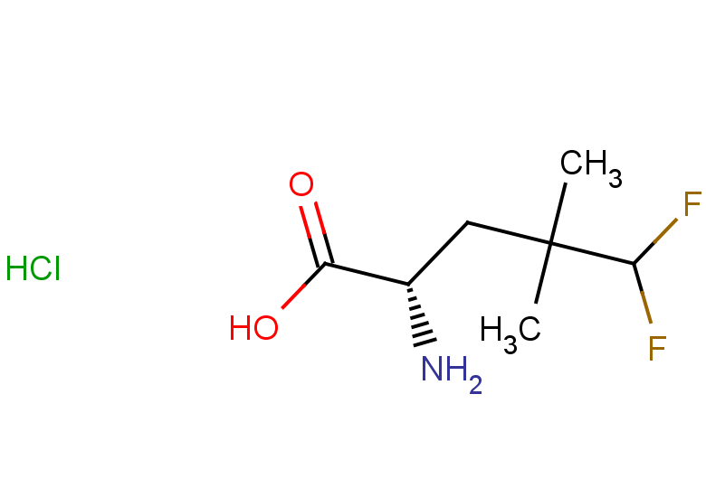 (2S)-2-amino-5,5-difluoro-4,4-dimethylpentanoic acid hydrochloride