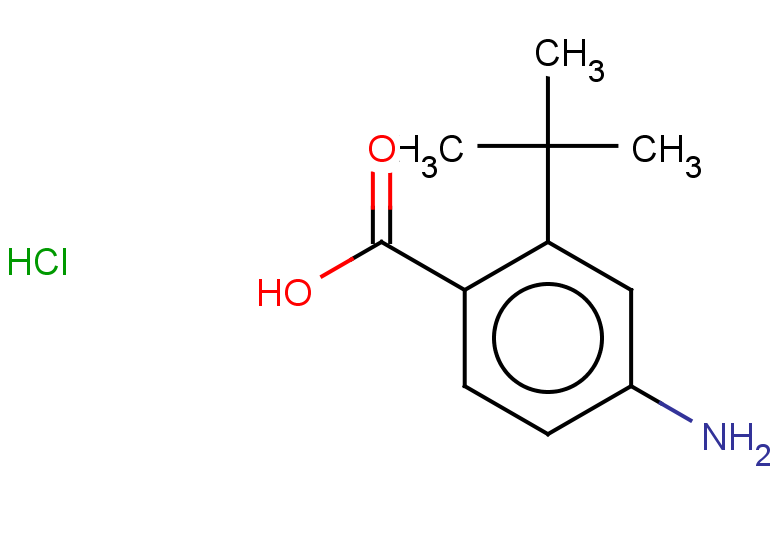4-amino-2-tert-butylbenzoic acid hydrochloride