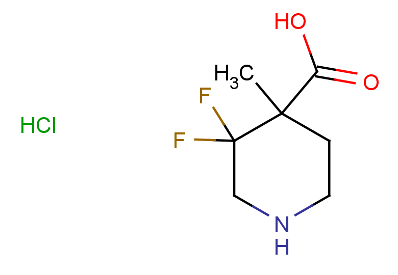 3,3-difluoro-4-methylpiperidine-4-carboxylic acid hydrochloride