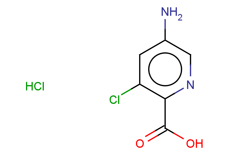 5-amino-3-chloropyridine-2-carboxylic acid hydrochloride