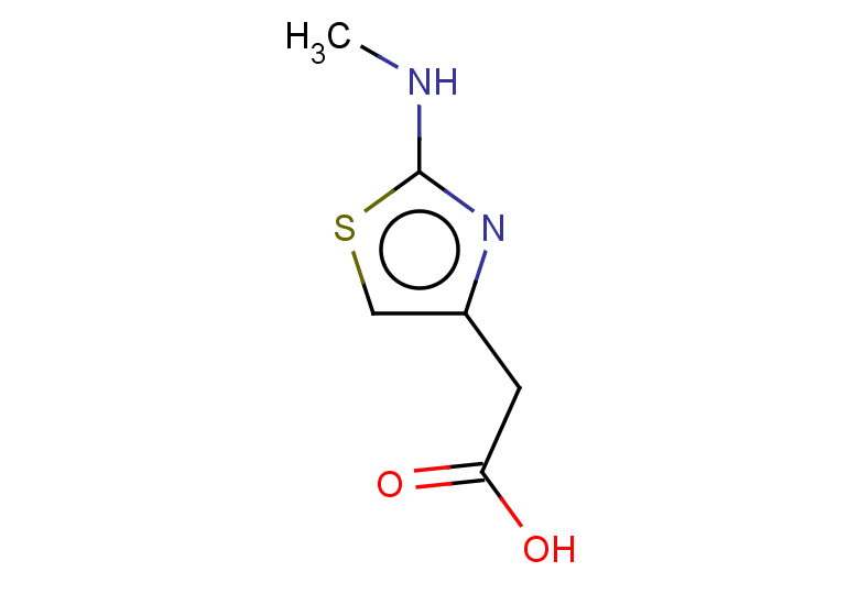 2-[2-(methylamino)-1,3-thiazol-4-yl]acetic acid