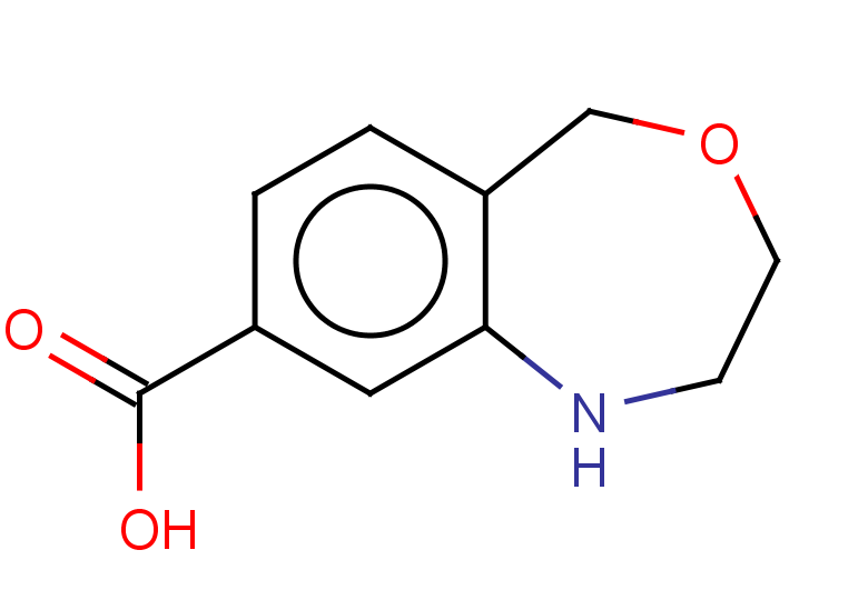 1,2,3,5-tetrahydro-4,1-benzoxazepine-8-carboxylic acid
