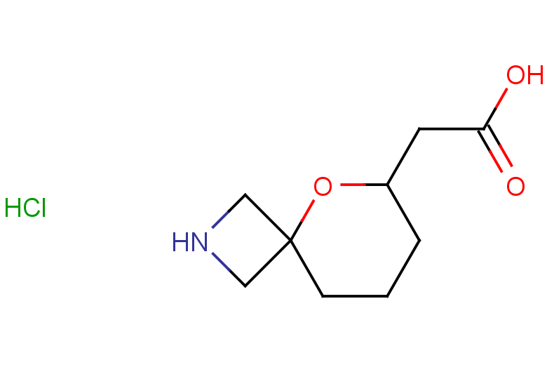 2-{5-oxa-2-azaspiro[3.5]nonan-6-yl}acetic acid hydrochloride