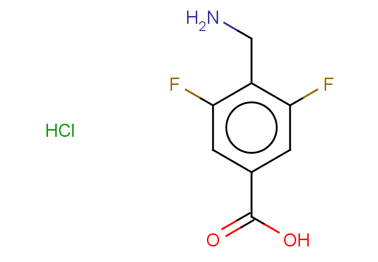 4-(aminomethyl)-3,5-difluorobenzoic acid hydrochloride