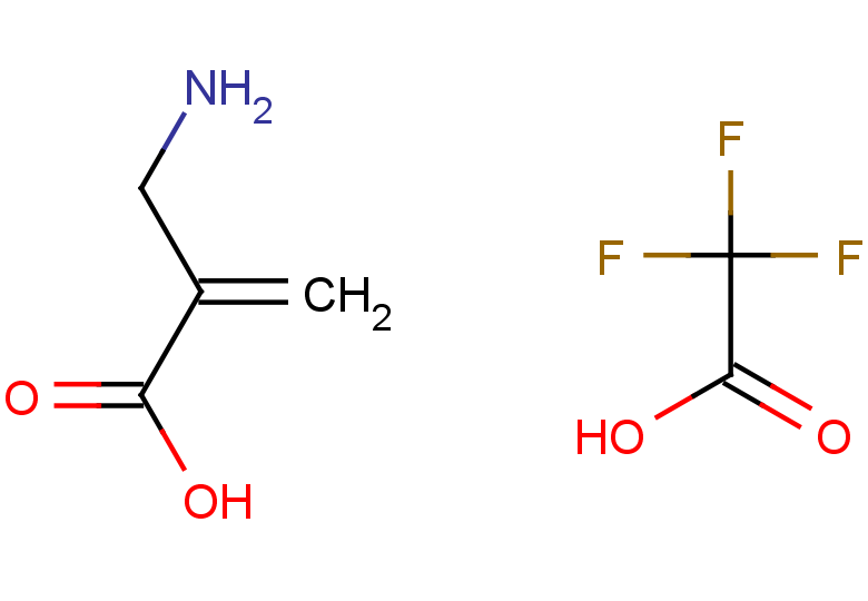 2-(aminomethyl)prop-2-enoic acid, trifluoroacetic acid