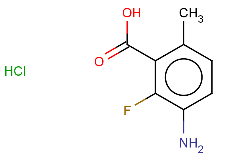 3-amino-2-fluoro-6-methylbenzoic acid hydrochloride
