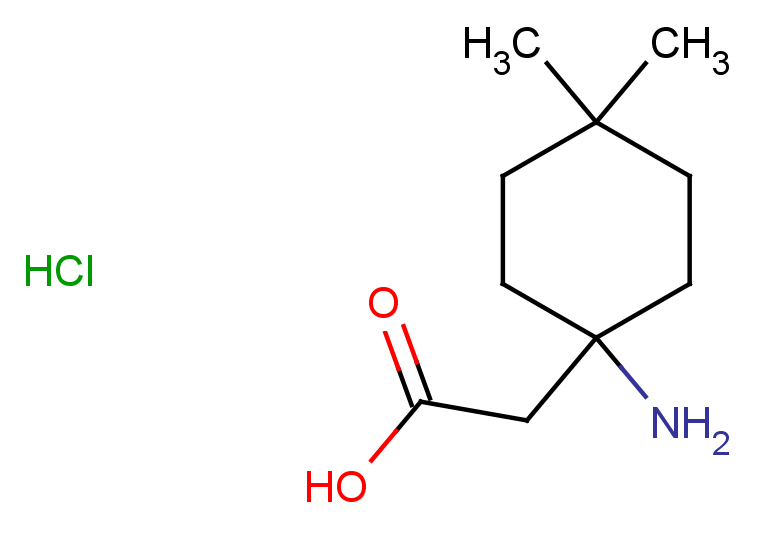 2-(1-amino-4,4-dimethylcyclohexyl)acetic acid hydrochloride