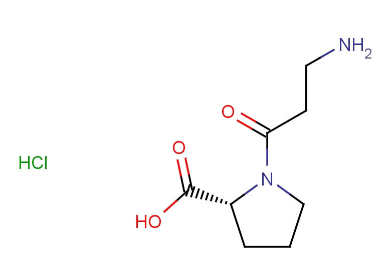 (2R)-1-(3-aminopropanoyl)pyrrolidine-2-carboxylic acid hydrochloride