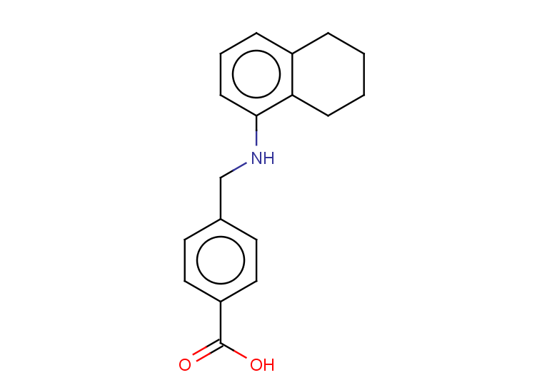 4-{[(5,6,7,8-tetrahydronaphthalen-1-yl)amino]methyl}benzoic acid