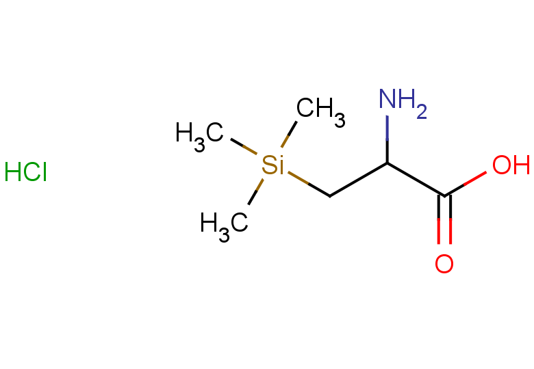 2-amino-3-(trimethylsilyl)propanoic acid hydrochloride