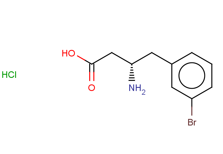 (3S)-3-amino-4-(3-bromophenyl)butanoic acid hydrochloride