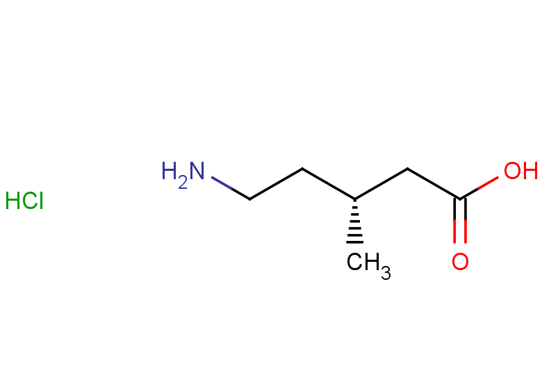 (3R)-5-amino-3-methylpentanoic acid hydrochloride