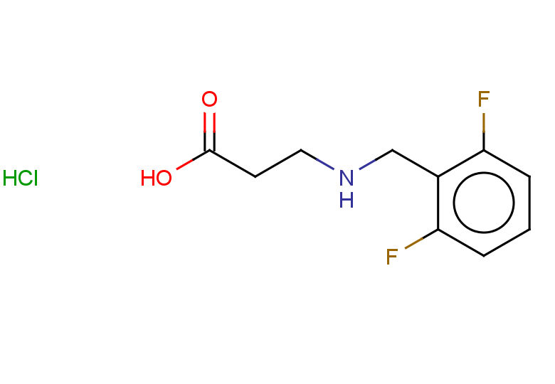 3-{[(2,6-difluorophenyl)methyl]amino}propanoic acid hydrochloride