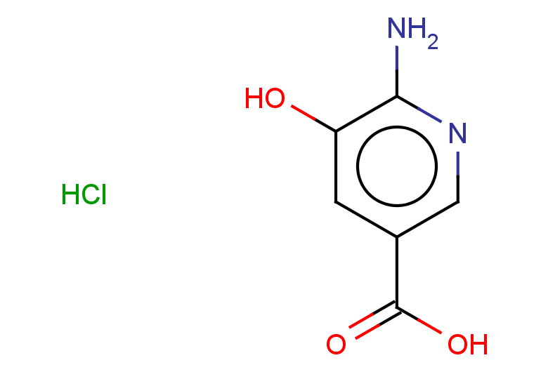 6-amino-5-hydroxypyridine-3-carboxylic acid hydrochloride