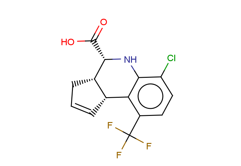 rac-(3aR,4S,9bS)-6-chloro-9-(trifluoromethyl)-3H,3aH,4H,5H,9bH-cyclopenta[c]quinoline-4-carboxylic acid