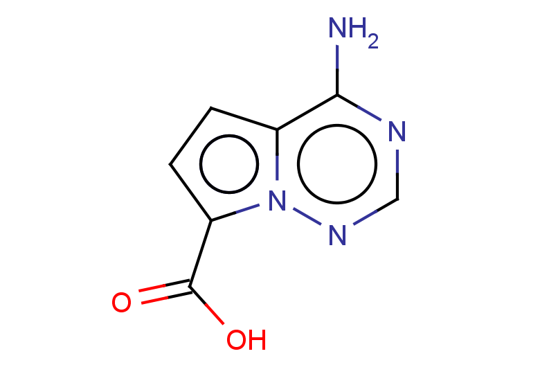 4-aminopyrrolo[2,1-f][1,2,4]triazine-7-carboxylic acid