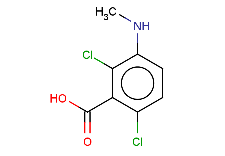 2,6-dichloro-3-(methylamino)benzoic acid