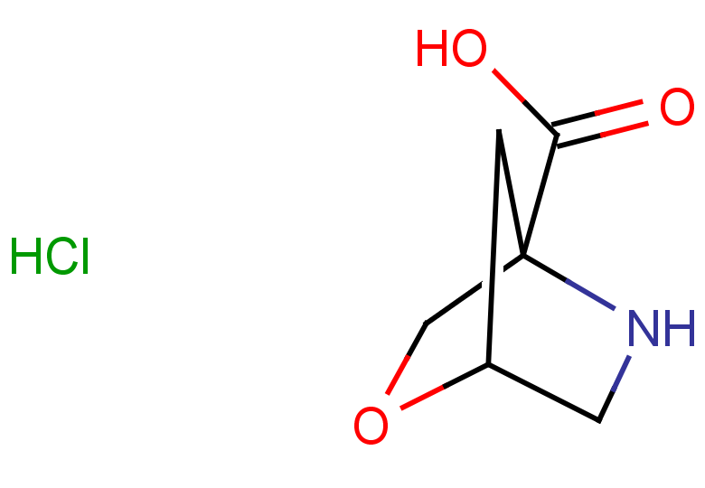 2-oxa-5-azabicyclo[2.2.1]heptane-4-carboxylic acid hydrochloride