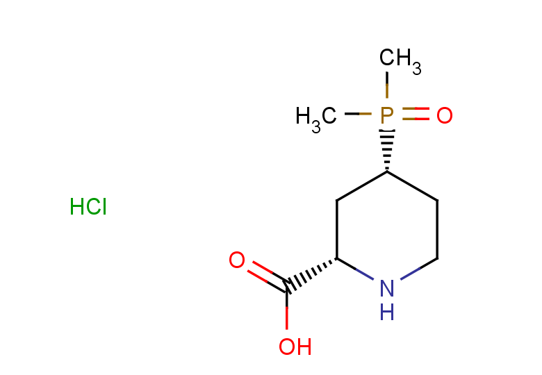 rac-(2R,4S)-4-(dimethylphosphoryl)piperidine-2-carboxylic acid hydrochloride, cis