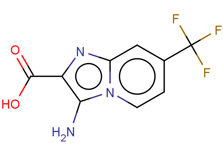 3-amino-7-(trifluoromethyl)imidazo[1,2-a]pyridine-2-carboxylic acid