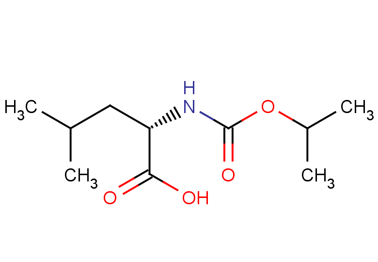 (2S)-4-methyl-2-{[(propan-2-yloxy)carbonyl]amino}pentanoic acid