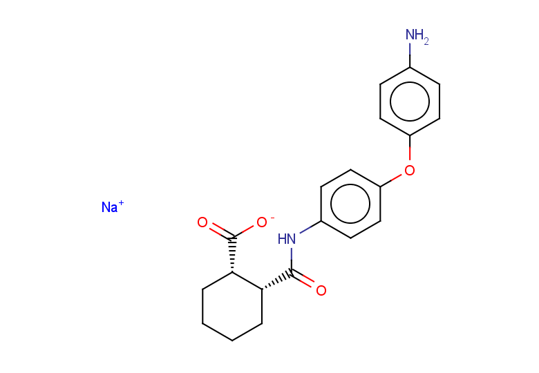 rac-sodium (1R,2S)-2-{[4-(4-aminophenoxy)phenyl]carbamoyl}cyclohexane-1-carboxylate, cis