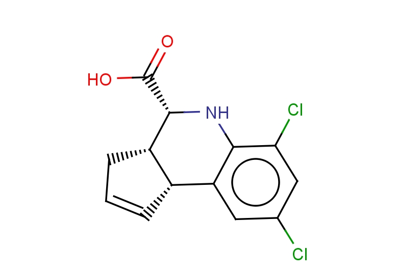 rac-(3aR,4S,9bS)-6,8-dichloro-3H,3aH,4H,5H,9bH-cyclopenta[c]quinoline-4-carboxylic acid