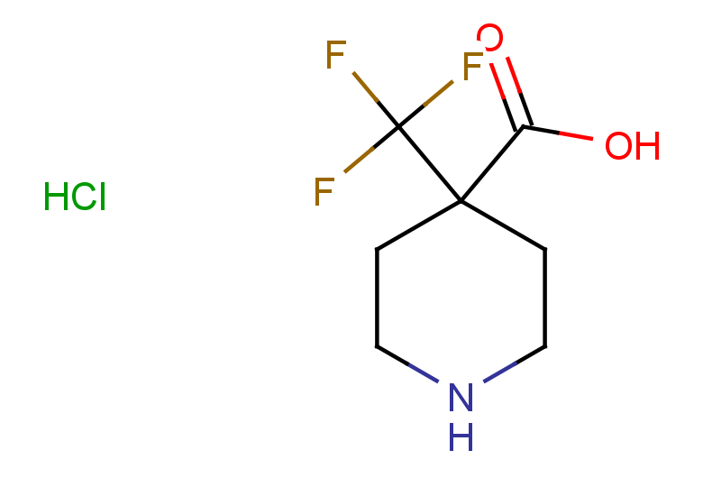 4-(trifluoromethyl)piperidine-4-carboxylic acid hydrochloride