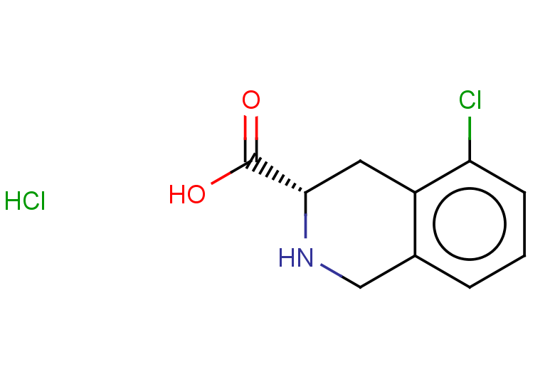 (3S)-5-chloro-1,2,3,4-tetrahydroisoquinoline-3-carboxylic acid hydrochloride