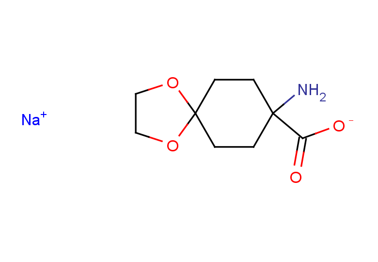 sodium 8-amino-1,4-dioxaspiro[4.5]decane-8-carboxylate