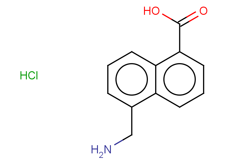 5-(aminomethyl)naphthalene-1-carboxylic acid hydrochloride