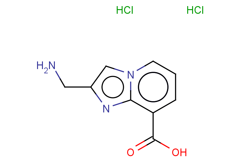 2-(aminomethyl)imidazo[1,2-a]pyridine-8-carboxylic acid dihydrochloride