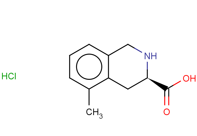 (3R)-5-methyl-1,2,3,4-tetrahydroisoquinoline-3-carboxylic acid hydrochloride
