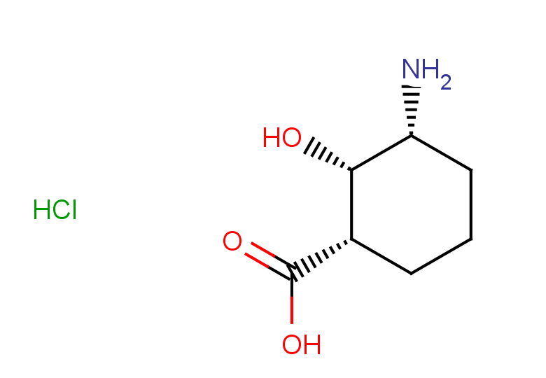 rac-(1R,2R,3S)-3-amino-2-hydroxycyclohexane-1-carboxylic acid hydrochloride