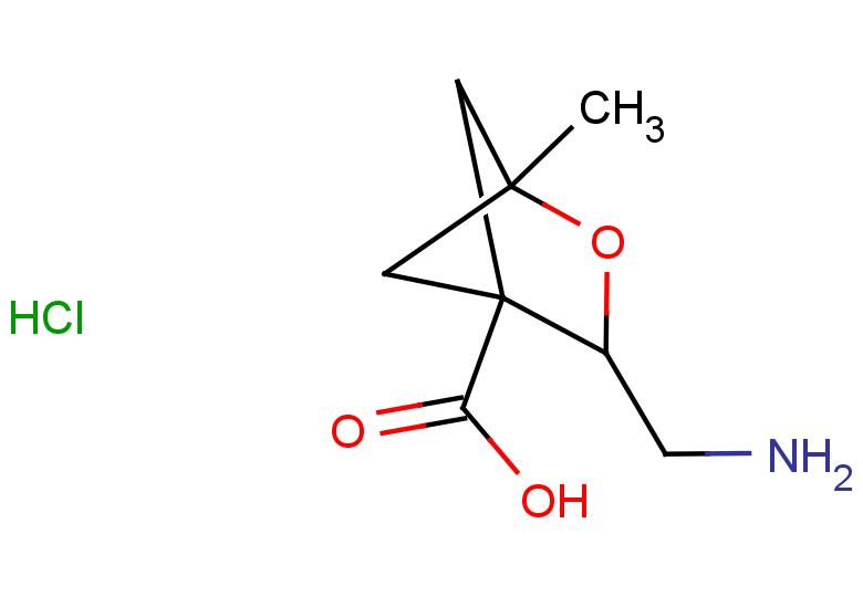 3-(aminomethyl)-1-methyl-2-oxabicyclo[2.1.1]hexane-4-carboxylic acid hydrochloride