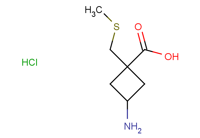 3-amino-1-[(methylsulfanyl)methyl]cyclobutane-1-carboxylic acid hydrochloride, Mixture of diastereomers